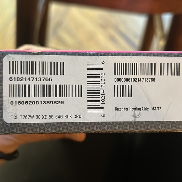 T-Mobile TCL30 XE5G 64G phone new in box - Picture 3 of 3